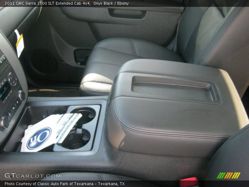 Onyx Black / Ebony 2011 GMC Sierra 1500 SLT Extended Cab 4x4
