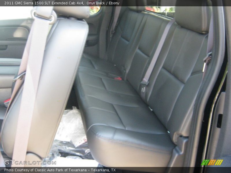 Onyx Black / Ebony 2011 GMC Sierra 1500 SLT Extended Cab 4x4