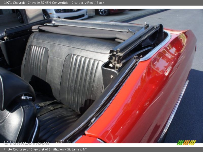  1971 Chevelle SS 454 Convertible Black Interior