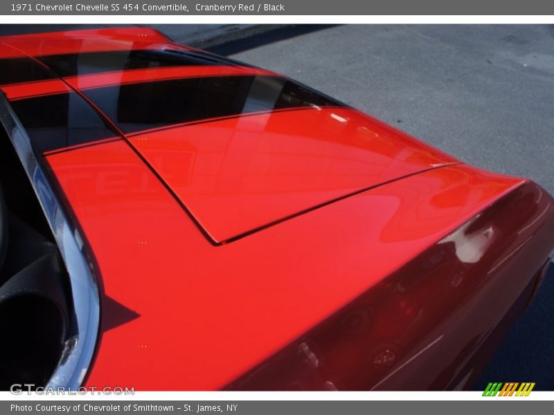 Cranberry Red / Black 1971 Chevrolet Chevelle SS 454 Convertible