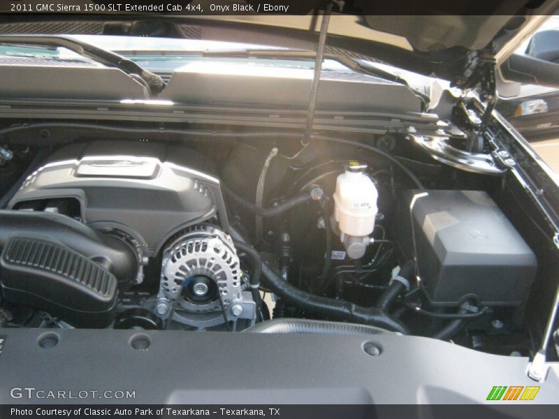 Onyx Black / Ebony 2011 GMC Sierra 1500 SLT Extended Cab 4x4