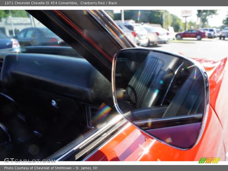Cranberry Red / Black 1971 Chevrolet Chevelle SS 454 Convertible