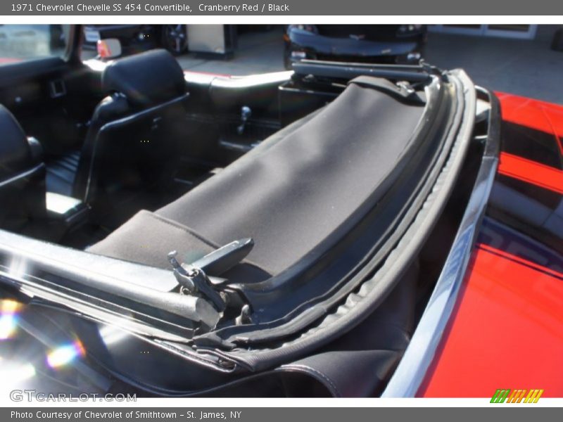 Cranberry Red / Black 1971 Chevrolet Chevelle SS 454 Convertible