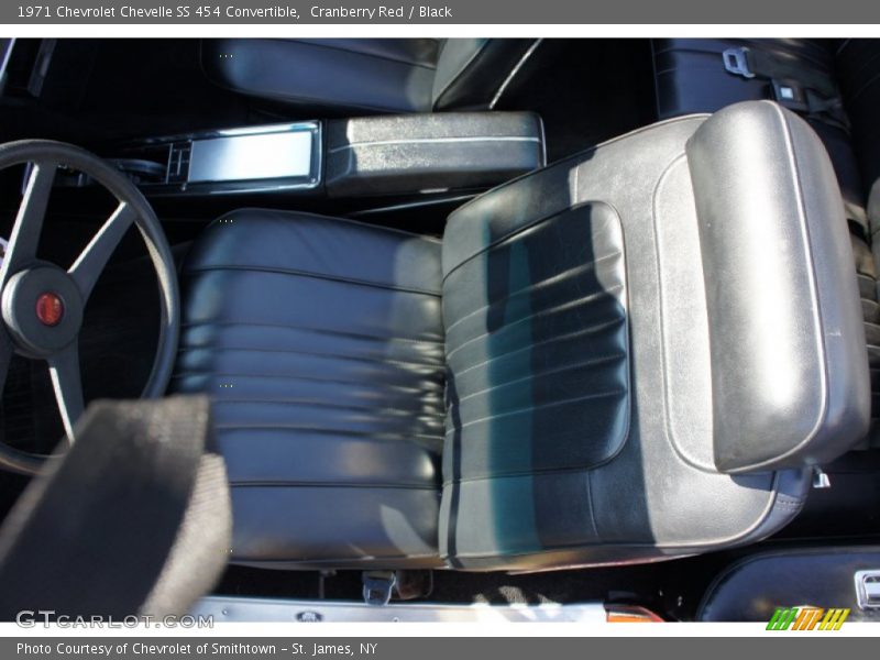 Cranberry Red / Black 1971 Chevrolet Chevelle SS 454 Convertible