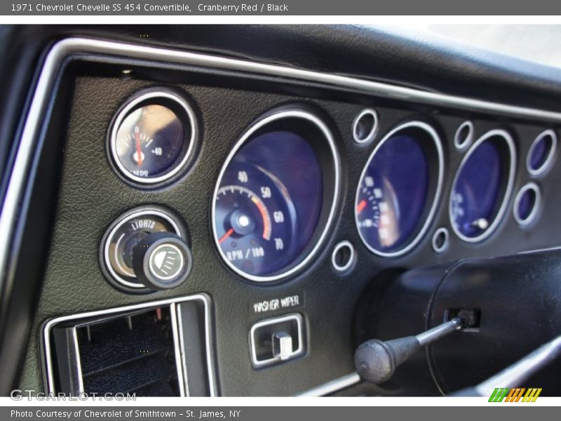  1971 Chevelle SS 454 Convertible SS 454 Convertible Gauges