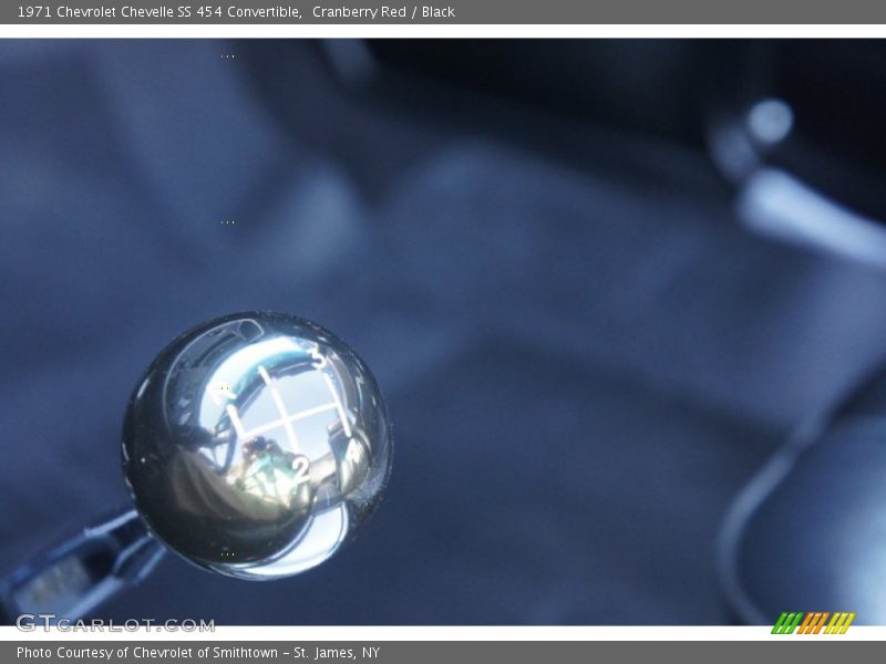  1971 Chevelle SS 454 Convertible 4 Speed Manual Shifter