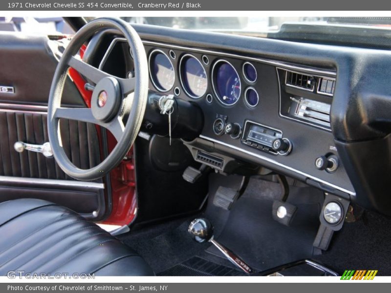 Dashboard of 1971 Chevelle SS 454 Convertible