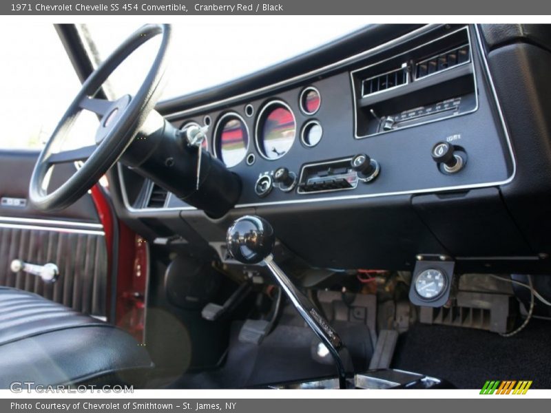 Dashboard of 1971 Chevelle SS 454 Convertible