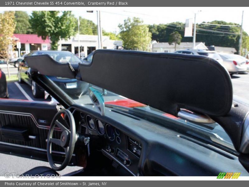 Cranberry Red / Black 1971 Chevrolet Chevelle SS 454 Convertible