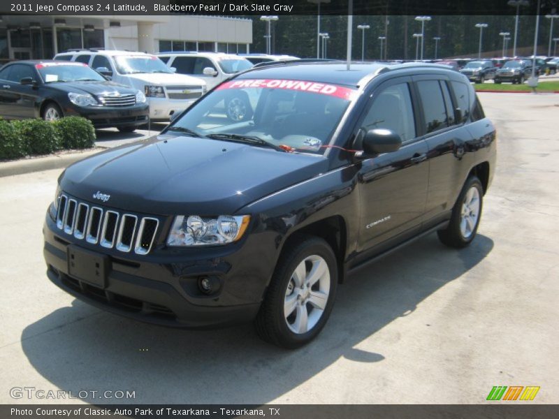 Blackberry Pearl / Dark Slate Gray 2011 Jeep Compass 2.4 Latitude