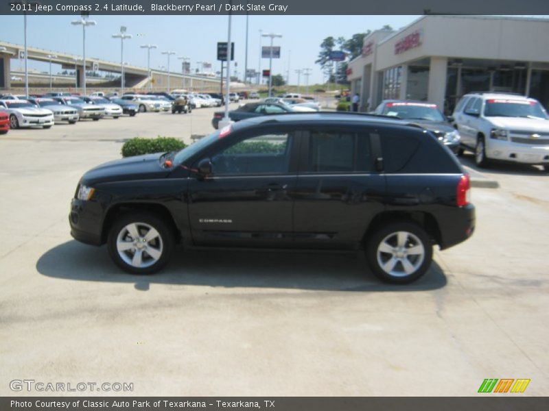 Blackberry Pearl / Dark Slate Gray 2011 Jeep Compass 2.4 Latitude