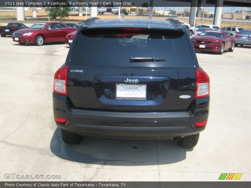 Blackberry Pearl / Dark Slate Gray 2011 Jeep Compass 2.4 Latitude