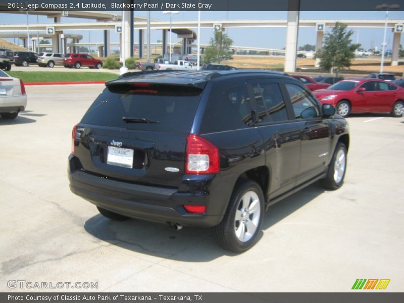 Blackberry Pearl / Dark Slate Gray 2011 Jeep Compass 2.4 Latitude