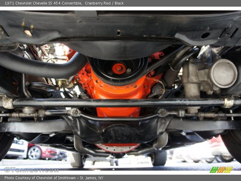Cranberry Red / Black 1971 Chevrolet Chevelle SS 454 Convertible