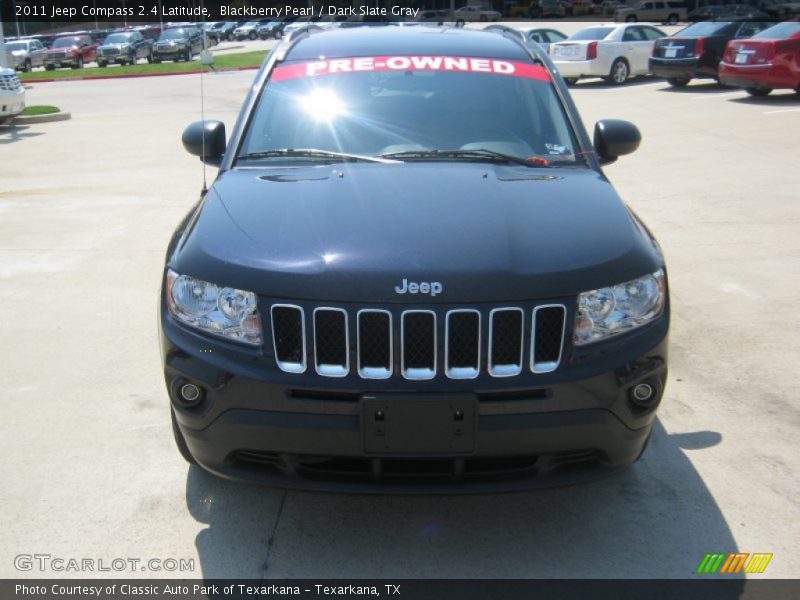 Blackberry Pearl / Dark Slate Gray 2011 Jeep Compass 2.4 Latitude