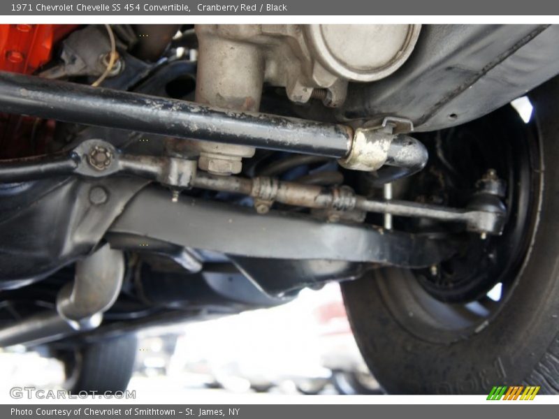 Cranberry Red / Black 1971 Chevrolet Chevelle SS 454 Convertible