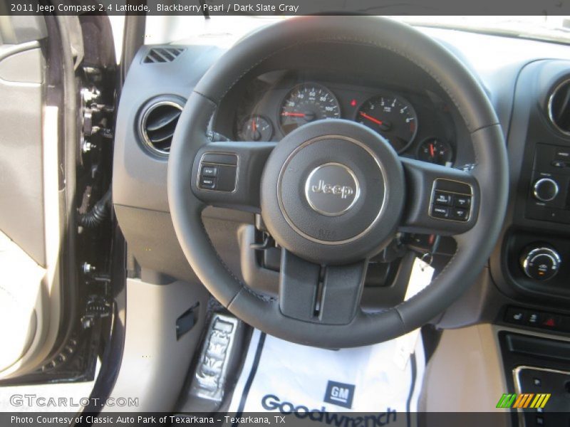 Blackberry Pearl / Dark Slate Gray 2011 Jeep Compass 2.4 Latitude