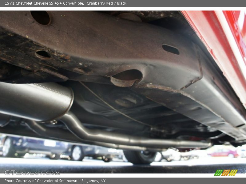 Cranberry Red / Black 1971 Chevrolet Chevelle SS 454 Convertible