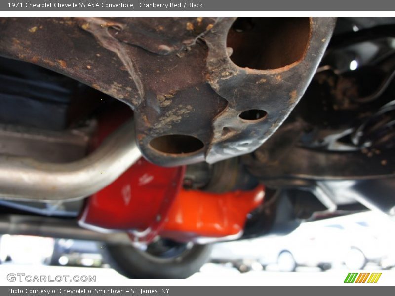 Cranberry Red / Black 1971 Chevrolet Chevelle SS 454 Convertible