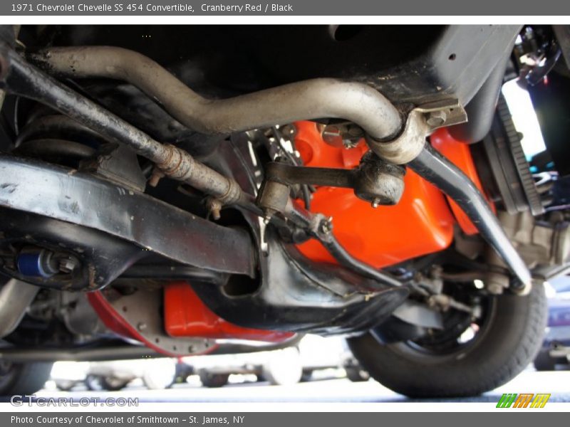 Cranberry Red / Black 1971 Chevrolet Chevelle SS 454 Convertible