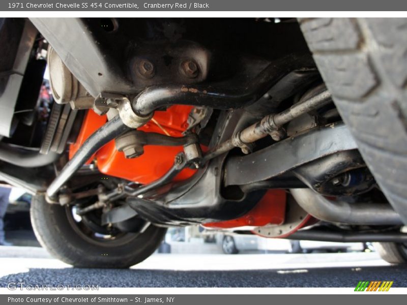 Cranberry Red / Black 1971 Chevrolet Chevelle SS 454 Convertible