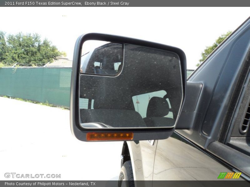 Ebony Black / Steel Gray 2011 Ford F150 Texas Edition SuperCrew