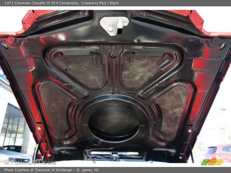 Cranberry Red / Black 1971 Chevrolet Chevelle SS 454 Convertible