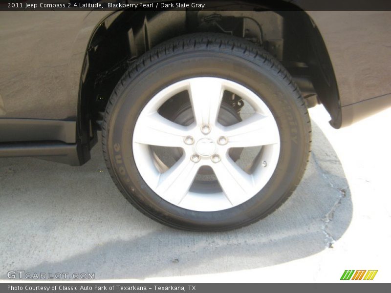 Blackberry Pearl / Dark Slate Gray 2011 Jeep Compass 2.4 Latitude