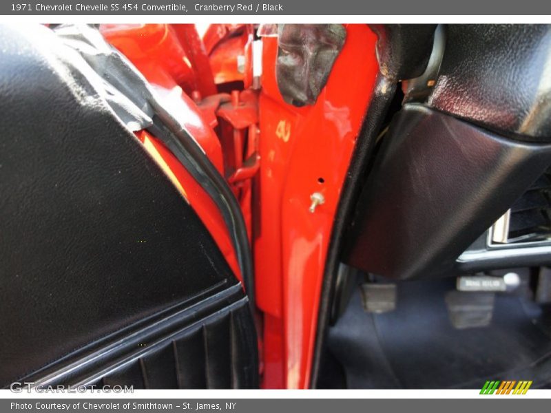 Cranberry Red / Black 1971 Chevrolet Chevelle SS 454 Convertible