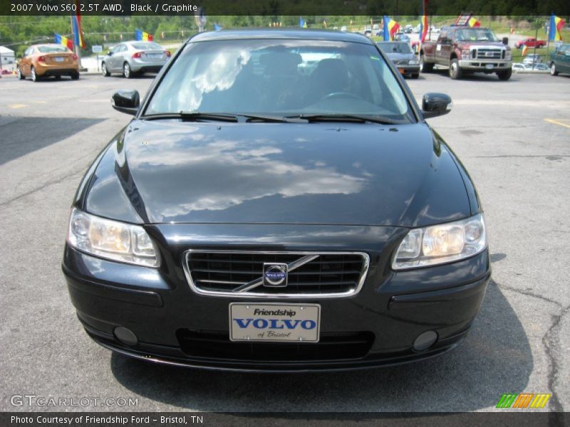 Black / Graphite 2007 Volvo S60 2.5T AWD