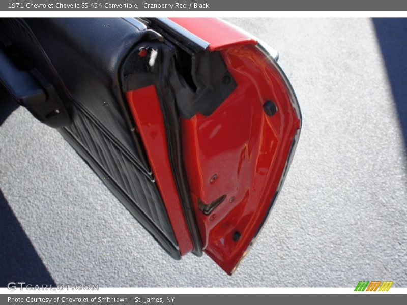 Cranberry Red / Black 1971 Chevrolet Chevelle SS 454 Convertible
