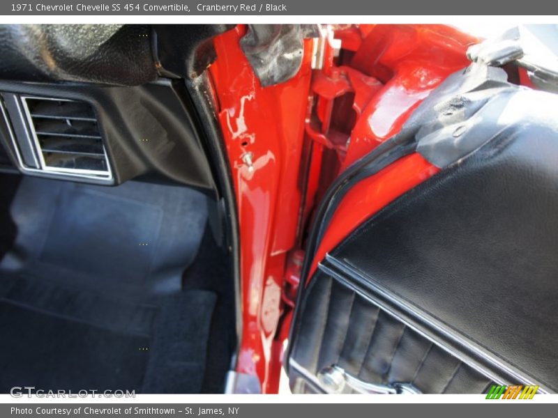 Cranberry Red / Black 1971 Chevrolet Chevelle SS 454 Convertible