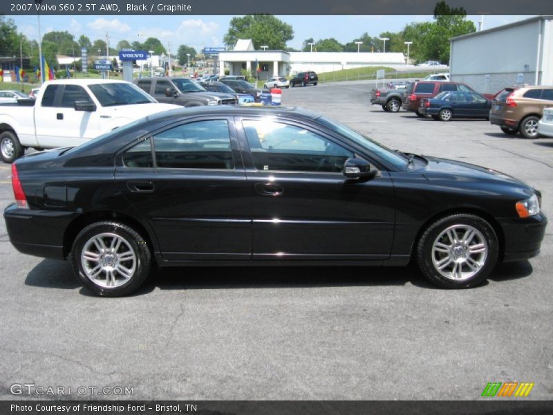 Black / Graphite 2007 Volvo S60 2.5T AWD