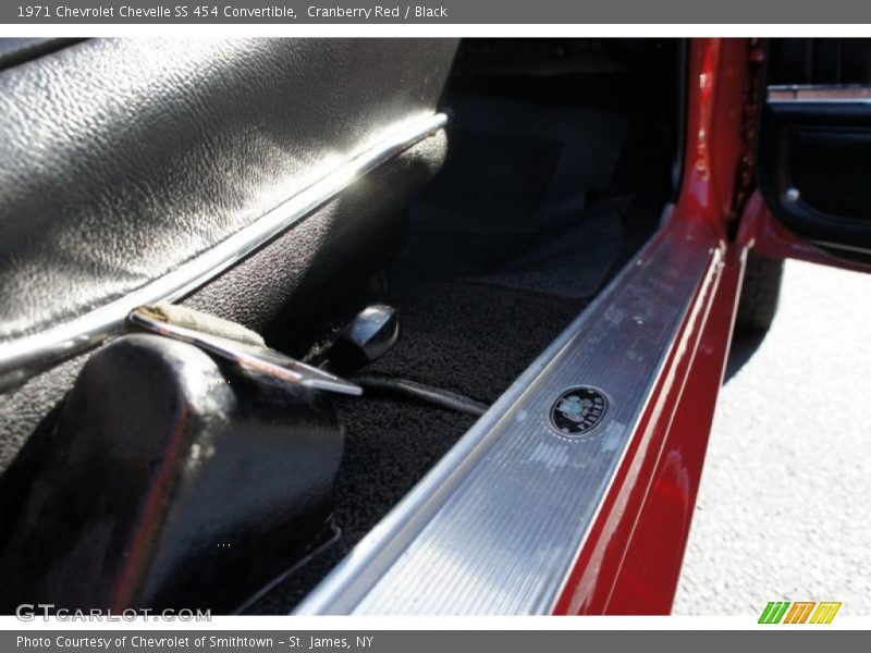 Cranberry Red / Black 1971 Chevrolet Chevelle SS 454 Convertible
