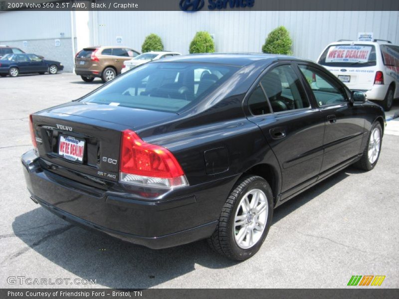 Black / Graphite 2007 Volvo S60 2.5T AWD