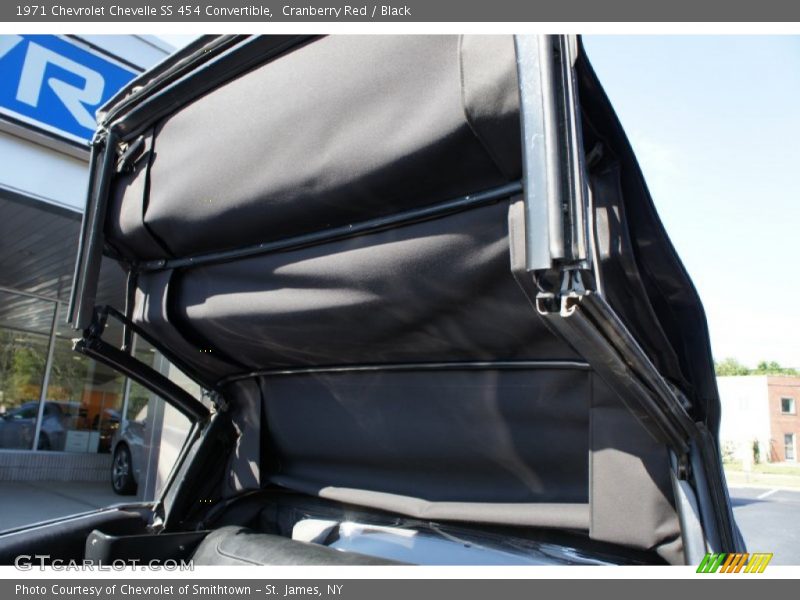 Cranberry Red / Black 1971 Chevrolet Chevelle SS 454 Convertible
