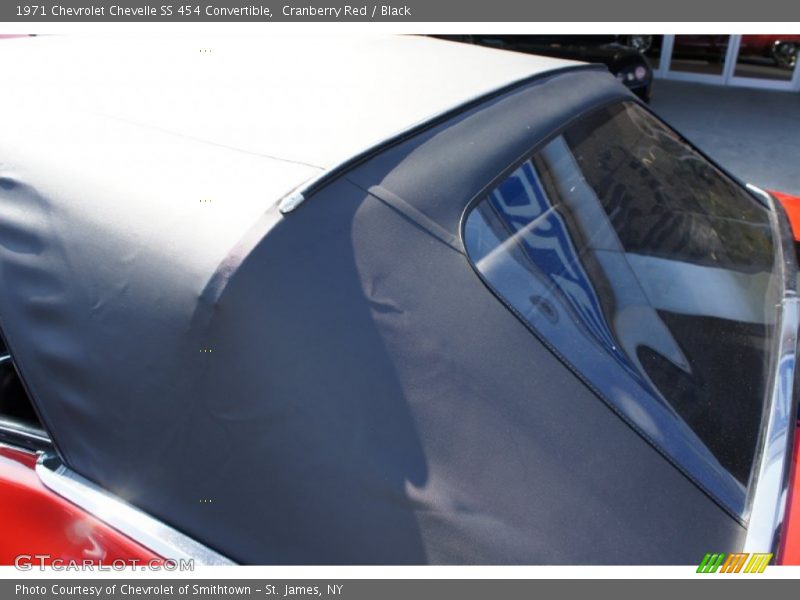 Cranberry Red / Black 1971 Chevrolet Chevelle SS 454 Convertible