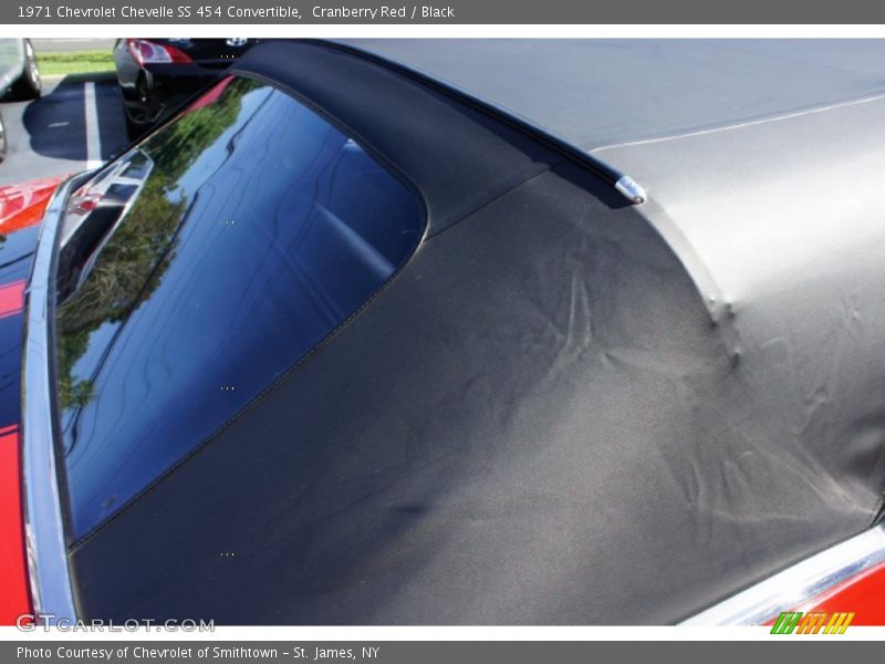 Cranberry Red / Black 1971 Chevrolet Chevelle SS 454 Convertible