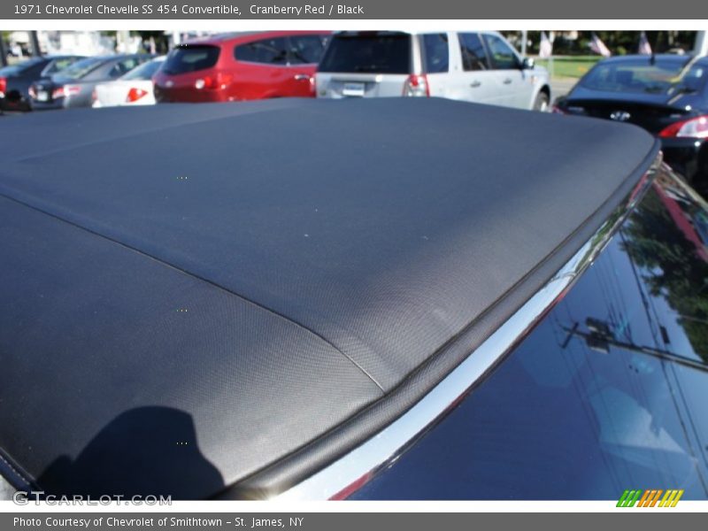 Cranberry Red / Black 1971 Chevrolet Chevelle SS 454 Convertible
