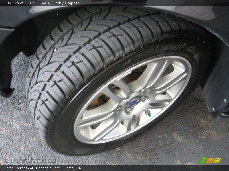 Black / Graphite 2007 Volvo S60 2.5T AWD