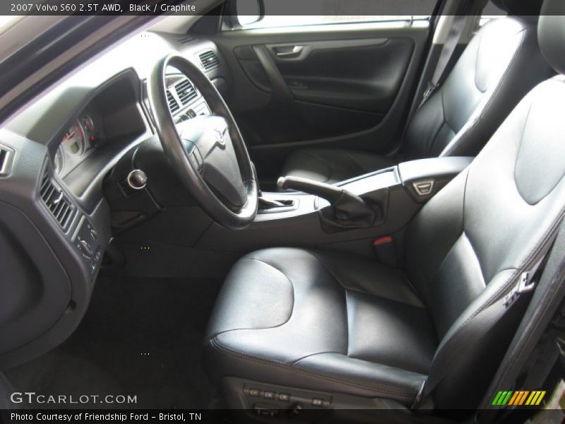 Black / Graphite 2007 Volvo S60 2.5T AWD