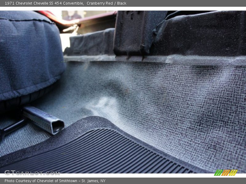 Cranberry Red / Black 1971 Chevrolet Chevelle SS 454 Convertible