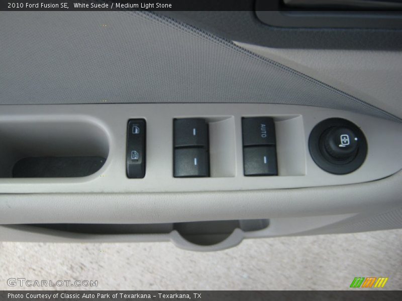 White Suede / Medium Light Stone 2010 Ford Fusion SE