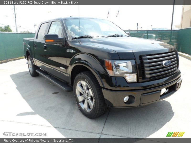 Ebony Black / Black 2011 Ford F150 FX2 SuperCrew