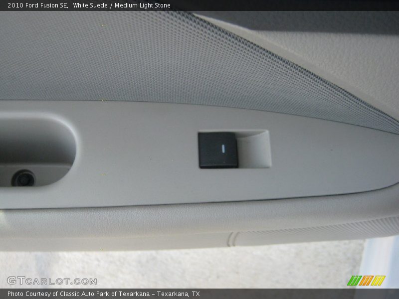 White Suede / Medium Light Stone 2010 Ford Fusion SE