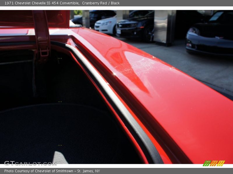 Cranberry Red / Black 1971 Chevrolet Chevelle SS 454 Convertible