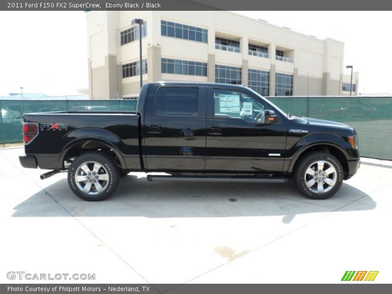 Ebony Black / Black 2011 Ford F150 FX2 SuperCrew