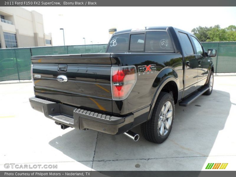 Ebony Black / Black 2011 Ford F150 FX2 SuperCrew