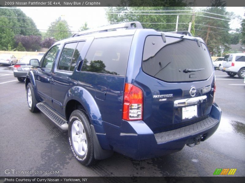 Navy Blue / Graphite 2009 Nissan Pathfinder SE 4x4