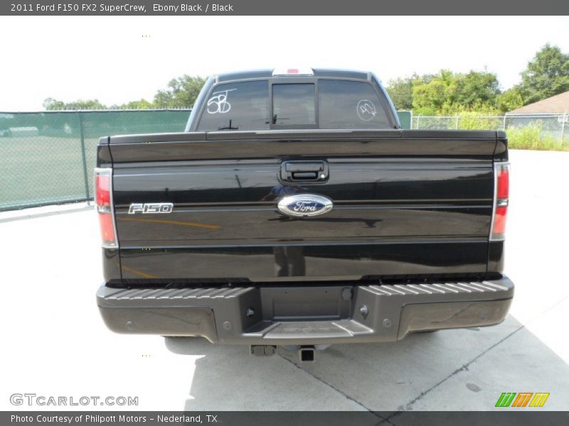 Ebony Black / Black 2011 Ford F150 FX2 SuperCrew